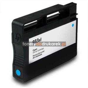 Tusz HP 933C cyan zamiennik hp CN054AE HP Officejet HP Officejet 6600 6100 6700 7110 7610 7612 - 2858197943