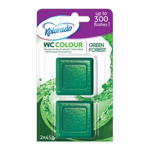 Kolorado WC Colour - Barwica kostka do spuczki - Green Forest - 2860040159