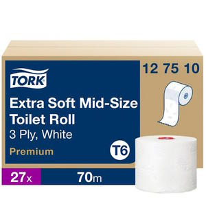 Tork - Papier toaletowy do dozownika z automatyczn zmian rolek - 70 m - 2855896544