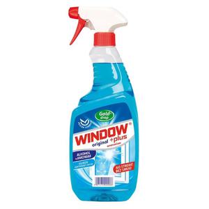 Window Plus Ammonium - Pyn do mycia szyb i luster w sprayu - 750 ml - 2860040370