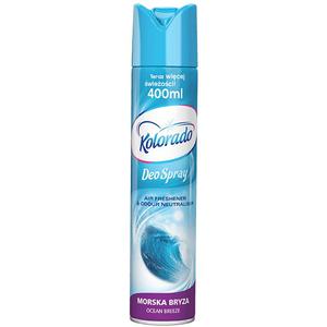 Kolorado Deo Spray - Odwieacz powietrza w spray'u, 400 ml - Ocean breeze - 2860040490