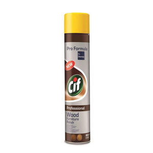 Cif Professional Wood Furniture Polish - Spray do czyszczenia i pielgnacji drewna - 400 ml - 2860040723