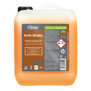 Clinex Anti-Static - Pyn do mycia powierzchni, antystatyczny - 5 l - 2873252038