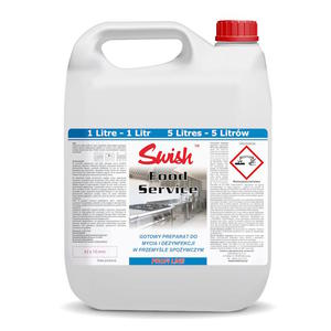 Swish Food Service Disinfectant - Pyn do mycia i dezynfekcji powierzchni, gotowy do uycia - 5 l