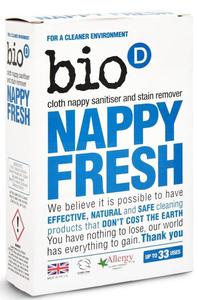 Nappy Fresh Dodatek do Proszku do Prania Pieluch, BIO-D, 500g - 2876431868