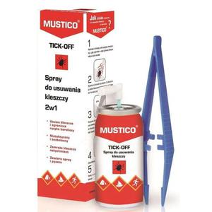 Spray do Usuwania Kleszczy 2w1 Mustico TICK-OFF - 2876432237