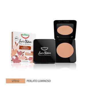 Bronzer prasowany 02 Perlato Luminoso Equilibra Love's Nature - 2876306944