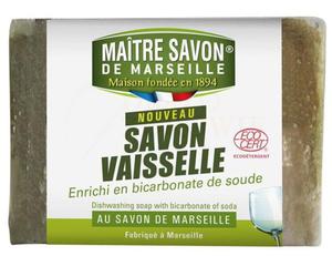Mydo do mycia naczy z Mydem Marsylskim i Sod Oczyszczon, Maitre Savon de Marseille, 200 g - 2876307849