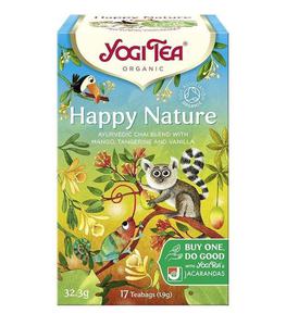 Ajurwedyjska herbata z mango, tangerynk i wanili, HAPPY NATURE, Yogi Tea - 2876307962