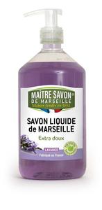 Mydo Marsylskie w pynie, LAWENDA, Maitre Savon de Marseille, 500ml - 2876307967