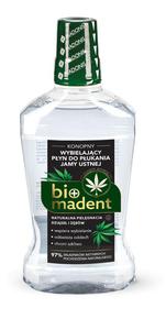 BIO MADE Konopny, Wybielajcy pyn do pukania jamy ustnej, 500 ml - 2876308411