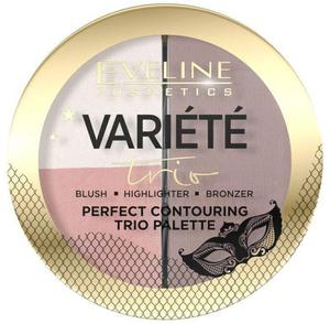 Paleta do konturowania twarzy Variete Eveline Cosmetics, 01 Light - 2876308430