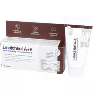 Linoichtiol A+E - krem ichtiolowy z witamin A i E, 50 g - 2876308476