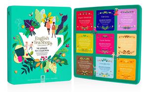 Zestaw ekologicznych herbat i herbatek - 72 saszetki w 9 rnych smakach, English Tea Shop - 2876308752