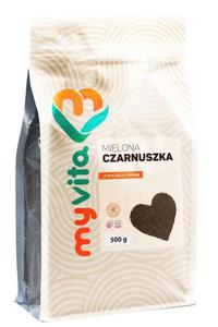 Czarnuszka Mielona, Czarny Kminek, Myvita, 500g - 2876306234