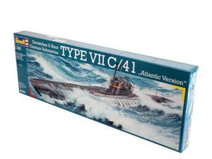 REVELL GERMAN SUBMARINE TYPE VII C41 05100 SKALA 1:144 - 2877721185