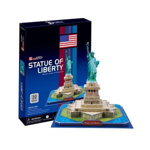 CUBICFUN PUZZLE 3D STATUA WOLNOCI 39 EL. 8+ - 2877577075