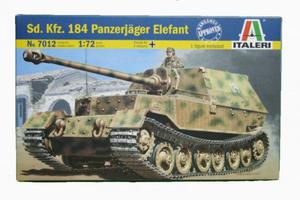 ITALERI SD. KFZ. 184 PANZERJG ELEFANT 7012 SKALA 1:72 - 2878580915