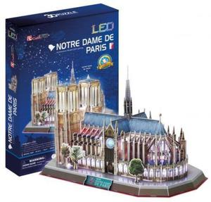 CUBICFUN PUZZLE 3D LED 149 EL. NOTRE DAME 3+ - 2877577080