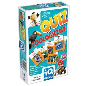 GRANNA IQ GRA QUIZ ZOOLOGICZNY 3+ - 2877926071