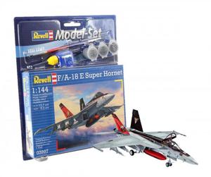 REVELL MODEL SET F/A-18E SUPER HORNET 03997 SKALA 1:144 - 2877721203