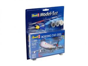 REVELL MODEL SET BOEING 747-200 04210 SKALA 1:390 - 2878131119