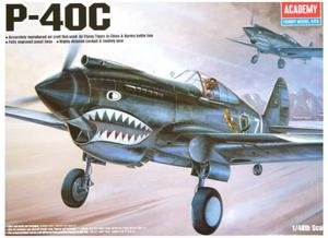 ACADEMY P-40C TOMAHAWK 12280 SKALA 1:48 - 2878580934