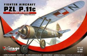 MIRAGE PZL P-11C WERSJA MYLIWSKA SKALA 1:48 - 2872625575