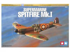 TAMIYA SUPERMARINE SPITFIRE MK.1 60748 SKALA 1:72 - 2877577137