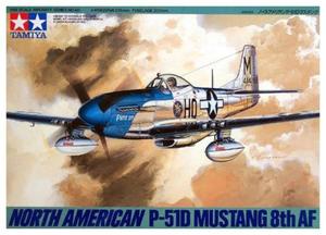 TAMIYA NORTH AMERICAN P- 51D MUSTANG 61040 SKALA 1:48 - 2877577138