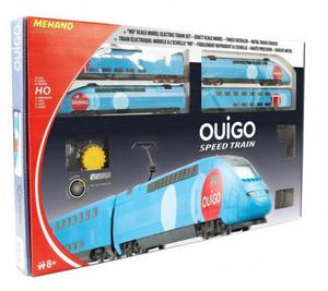 MEHANO MEF114 ZESTAW STARTOWY POCIG TGV H0 8+ - 2878257320