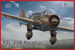 IBG PZL 23B KARA POLISH LIGHT BOMBER (EARLY) SKALA 1:72 - 2878131161