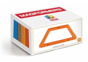 MAGFORMERS KLOCKI MAGNETYCZNE TRAPEZY 12 ELEMENTW 3+ - 2876433923