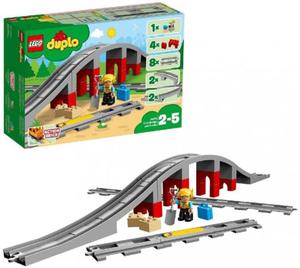 LEGO DUPLO TORY KOLEJOWE I WIADUKT 10872 2+ - 2878131175