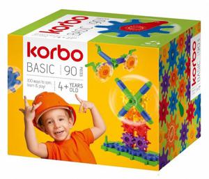 KORBO RUCHOME KLOCKI BASIC 90 EL. 4+ - 2859919331