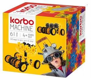 KORBO RUCHOME KLOCKI MACHINE 61 EL. 4+ - 2875777528