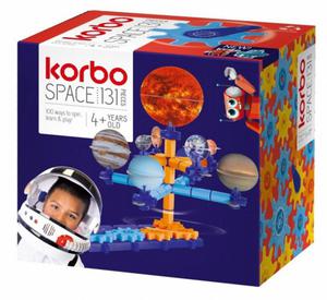 KORBO RUCHOME KLOCKI SPACE 131 EL. 4+ - 2869284928