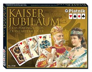 PIATNIK KARTY CESARSKIE KAISER - 2 TALIE 3+ - 2878017111