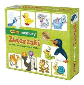 ADAMIGO GRA MEMORY ZWIERZAKI 3+ - 2878849242