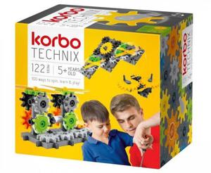 KORBO KLOCKI KONSTRUKCYJNE TECHNIX 122EL. 5+ - 2859919625