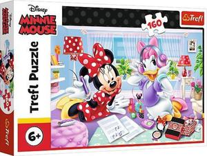 TREFL 160 EL. DISNEY MYSZKA MINNIE DZIE Z PRZYJACIӣMI PUZZLE 6+ - 2877926215