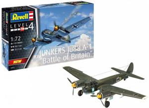 REVELL JUNKERS JU88 A-1 BATTLE OF BRITAIN 04972 SKALA 1:72 - 2878391781