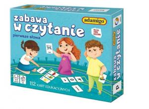 ADAMIGO ZABAWA W CZYTANIE GRA EDUKACYJNA MINI 4+ - 2876900021