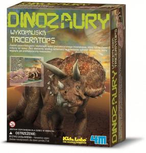 4M ZESTAW NAUKOWY WYKOPALISKA - TRICERATOPS 8+ - 2874533476