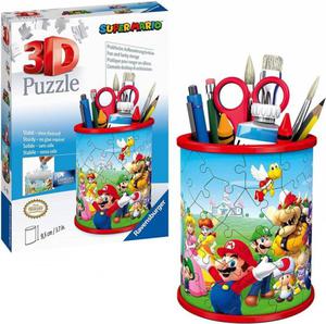 RAVENSBURGER PUZZLE 3D 54 EL. PRZYBORNIK SUPER MARIO 8+ - 2876311845