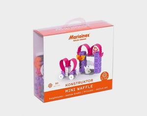 MARIOINEX KLOCKI WAFFLE MINI - KSIʯNICZKA 90EL. 4+ - 2871957311