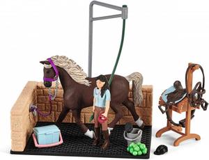 SCHLEICH MYJNIA DLA KONI HORSE CLUB EMILY LUNA 42438 5+ - 2878017234