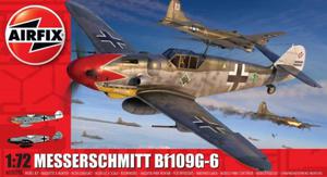 AIRFIX MESSERSCHMITT BF109G-6 02029B SKALA 1:72 - 2878257480