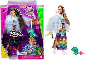 MATTEL LALKA BARBIE EXTRA THE STARS Z KROKODYLEM GYJ78 6+ - 2872917091