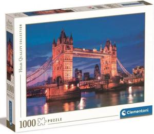 CLEMENTONI 1000 EL. TOWER BRIDGE W NOCY PUZZLE 10+ - 2877834943